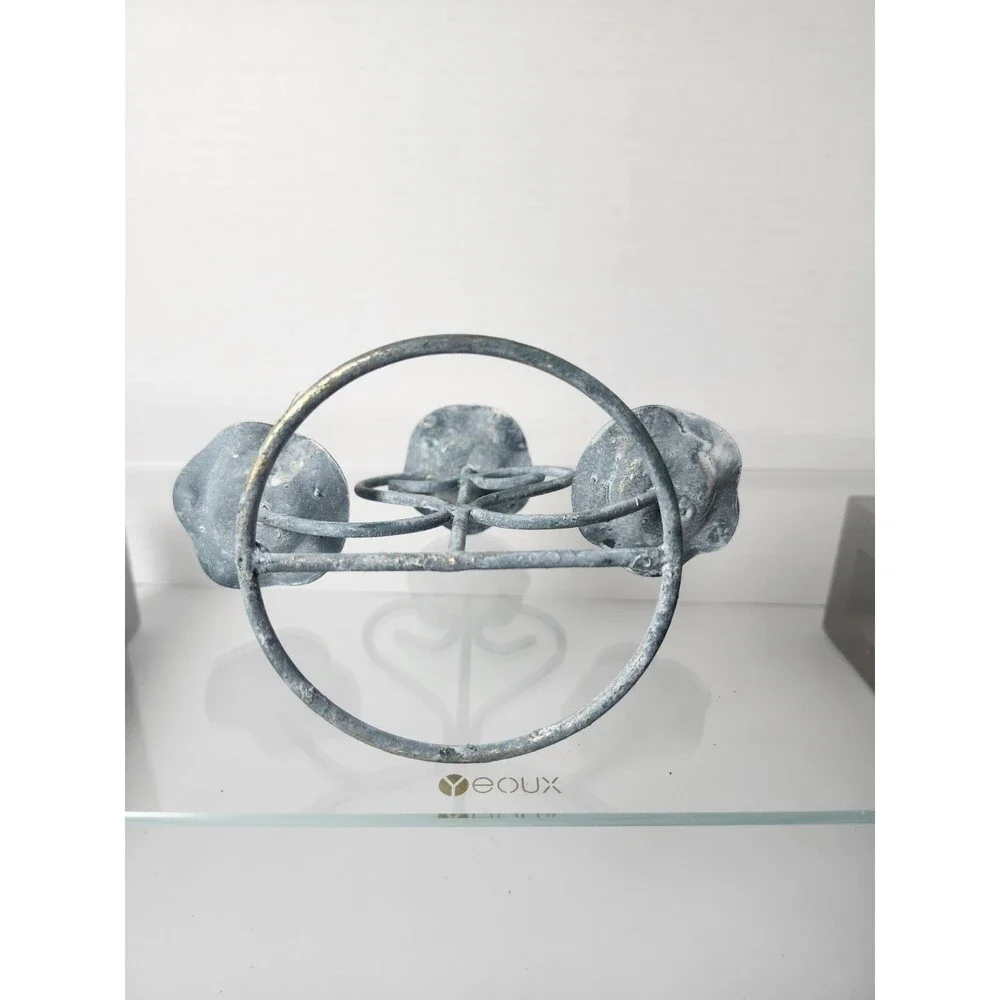 Husna Imports 3 Tier Wrought Iron Candelabra.